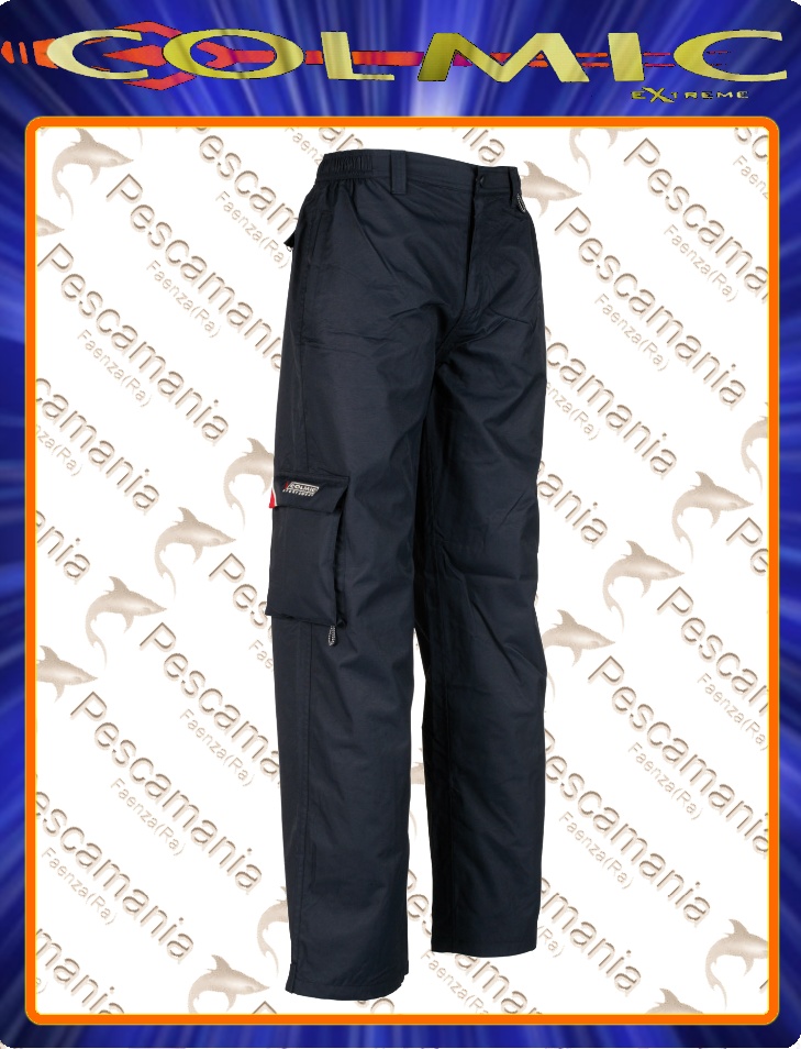 Pantalone invernale Colmic blu imbottito   Padded winter trousers 